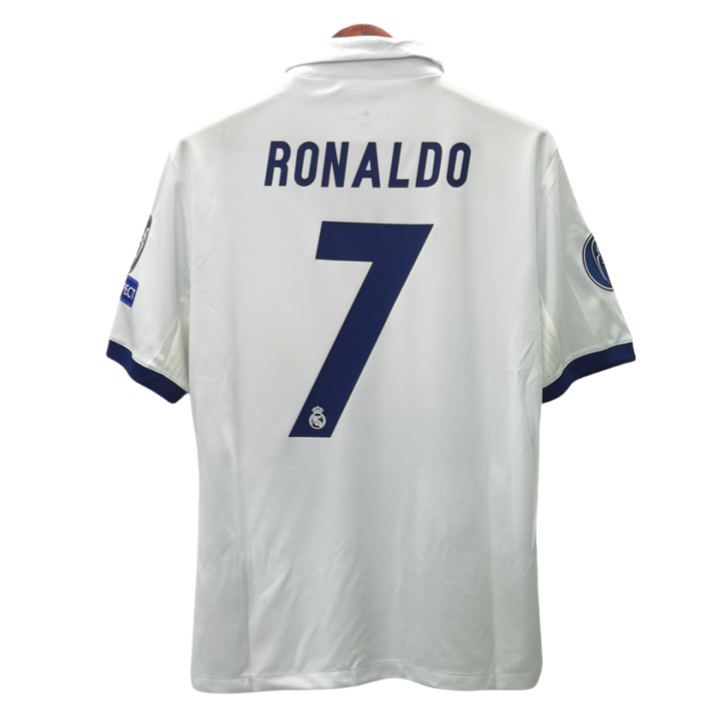 2016-17 Real Madrid Retro Home football jersey