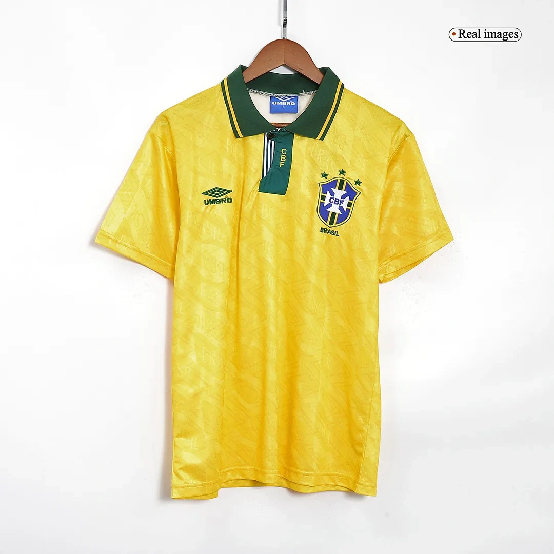 Brazil Retro Jersey Home 1991/93