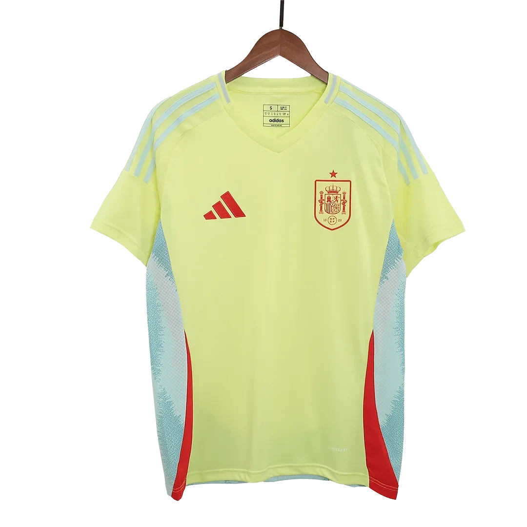 Spain Away Kit(Jersey+Shorts) Soccer Uniform Euro 2024