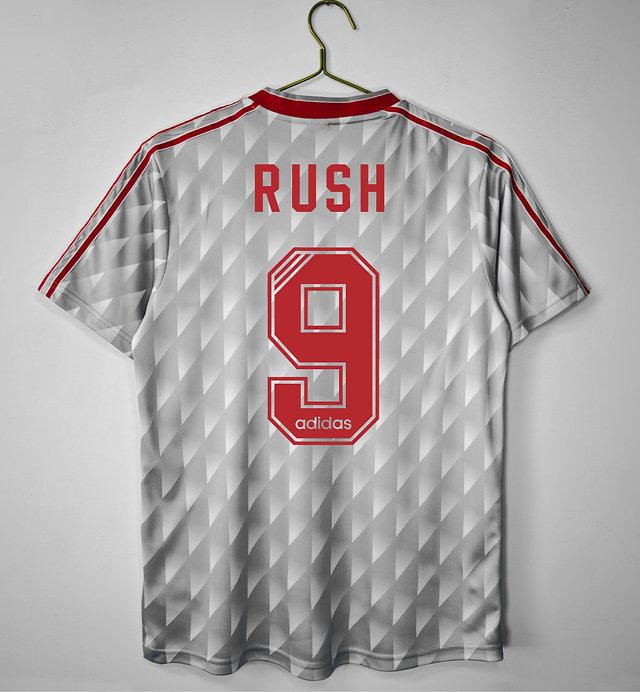 RUSH #9 Liverpool Retro Jersey Away Shirt 1989-91