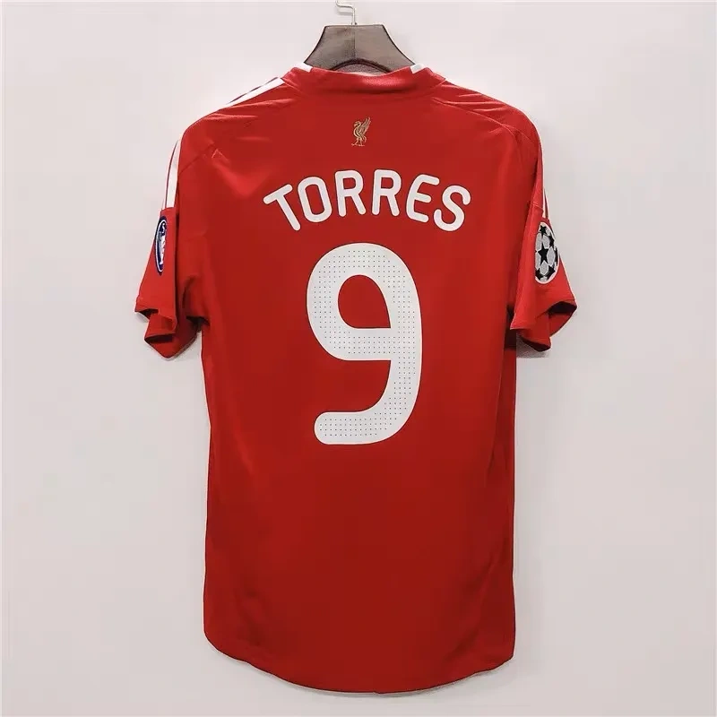 2008-09Liverpool Retro Jersey Home