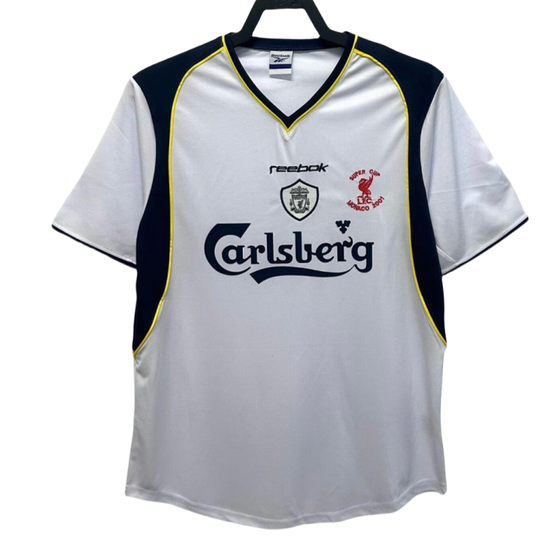 Retro Liverpool Away Football Jersey 2001/2002