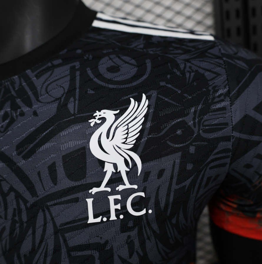 2024-2025 Liverpool Fire Phoenix Player Edition Football Jersey