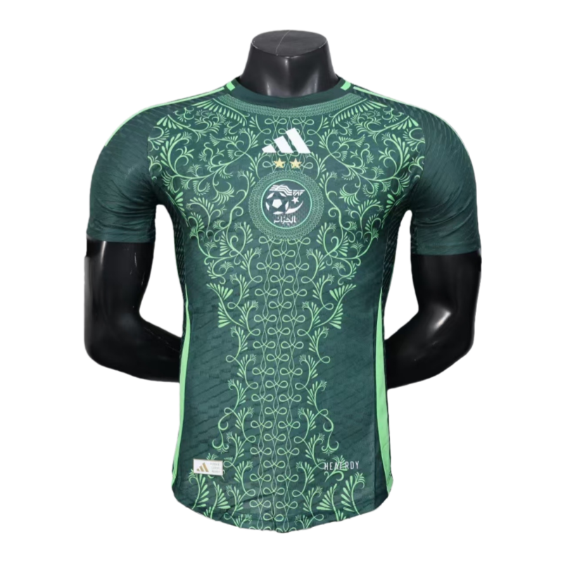 Algeria 2025-26 Green Special Edition Football Shirt Player Edition