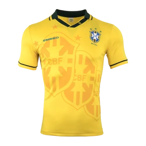 Brazil Retro Jersey Home World Cup 1994