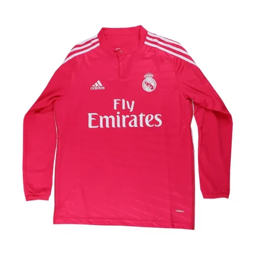 2014/15 Real Madrid Retro Long Sleeve Jersey Away
