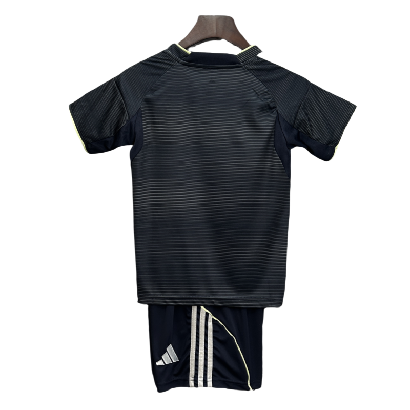 Kids Real Madrid Away Kits Soccer Jersey 25-26