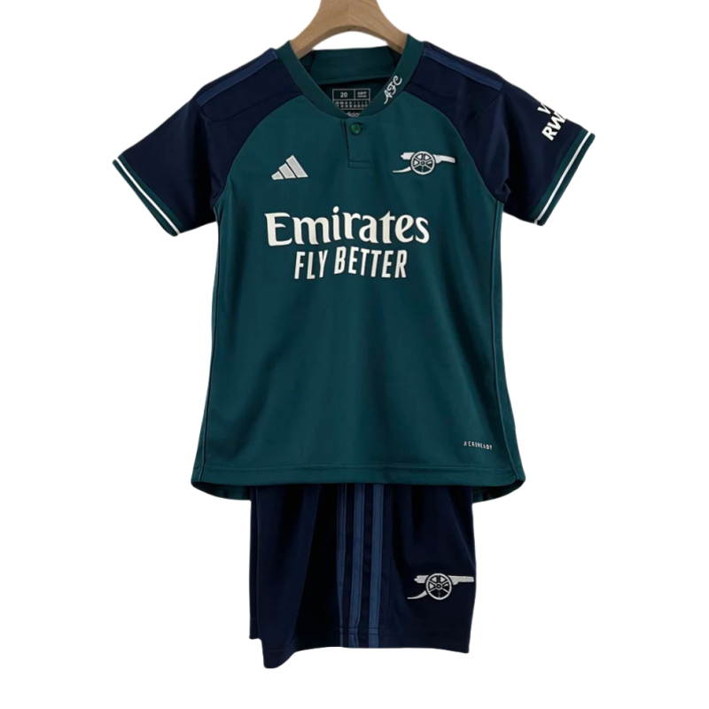 Arsenal Third Away Soccer Jersey Kids 2023/2024