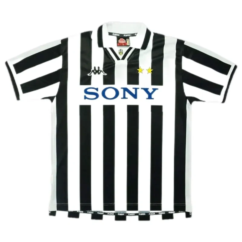 1996-97  Juventus Del Piero #10 Zidane #21 Retro Jersey Home Replica