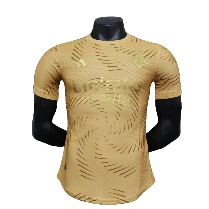 24-25 Real Madrid Gold Special Edition Football Jersey