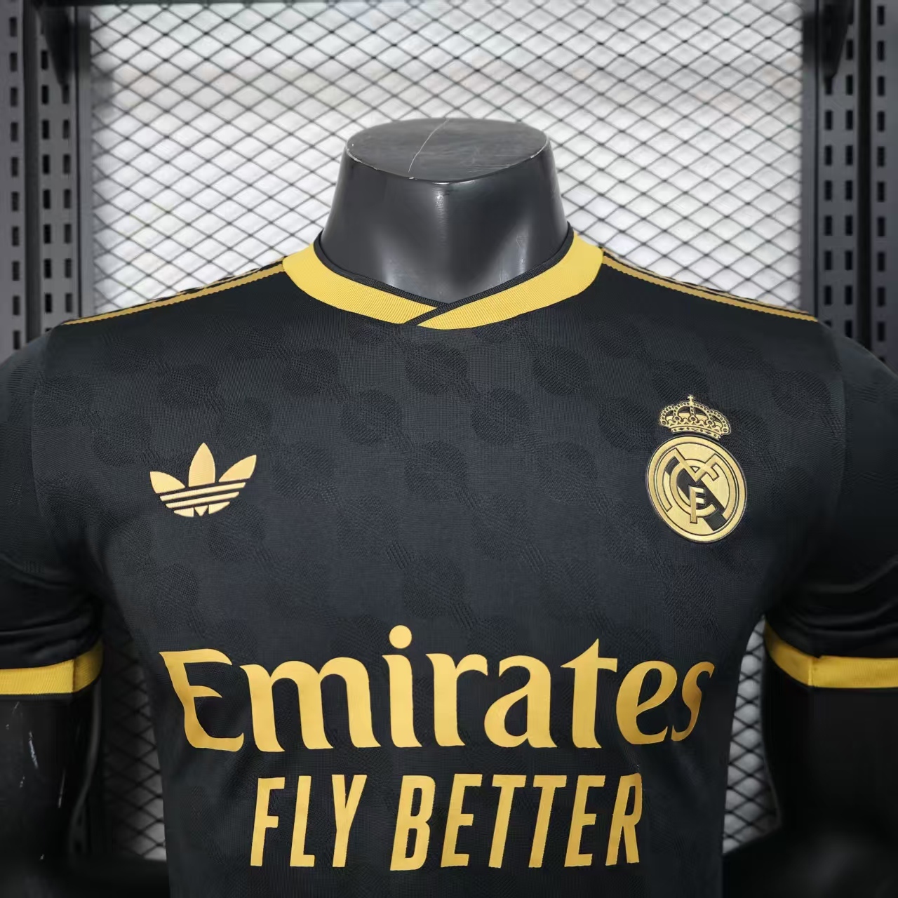 Real Madrid black Special Edition Football Shirt 25-26 Player Edition