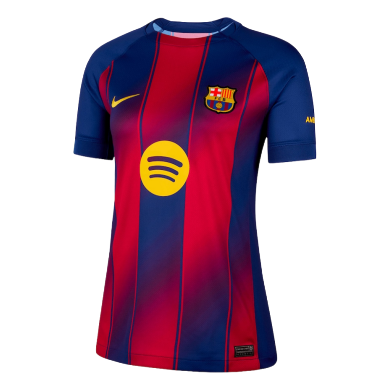 Barcelona Home soccer jersey Women 2025-26 -Fan Version
