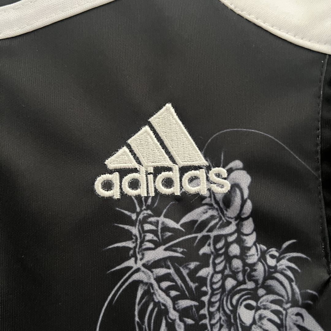 Real Madrid 14-15 Third Retro Kid Kits Black Jersey