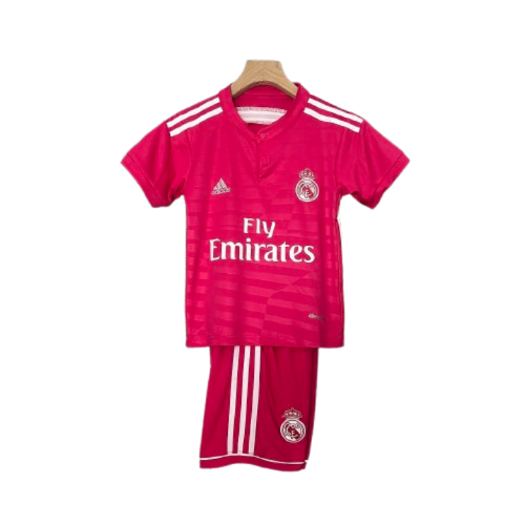 Real Madrid 14-15 Away Retro Kids Kits Vintage Children Sets Football Jersey