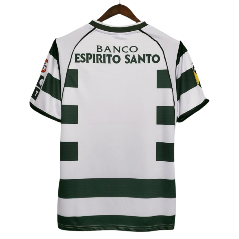 Sporting Lisbon Retro Home Football Jersey 2001-03