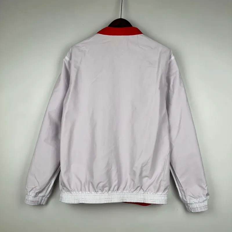 2023-2024 Ajax Reversible Windbreaker（Red-White）Soccer Jersey 1:1 Thai Quality