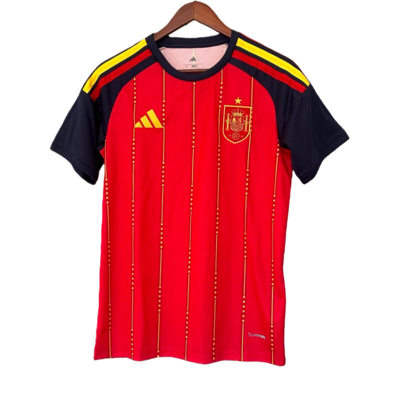 2026 Spain Home World Cup Soccer Shirt Fan Edition