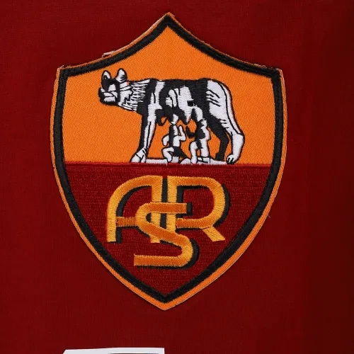 Serie A Roma Club Totti #10 Batistuta #18 Retro Jersey Home 2000-01
