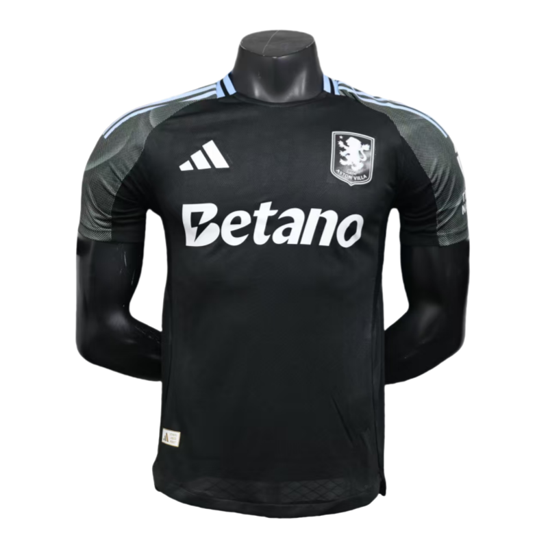 Aston Villa Away Football Jersey 2025-26 Player version