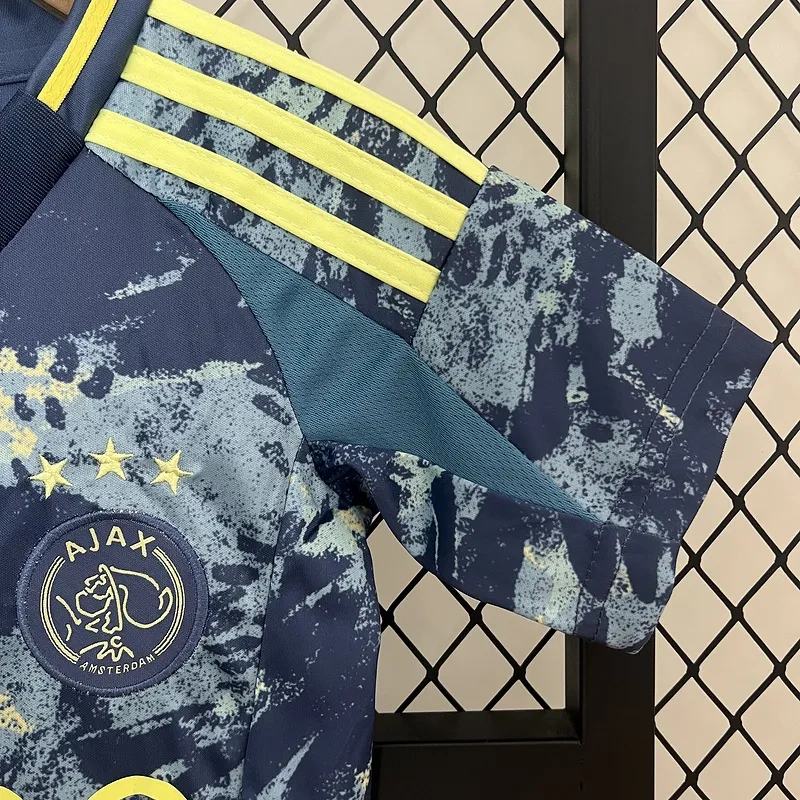 24-25 Ajax Away Kids Kit Jersey+Shorts