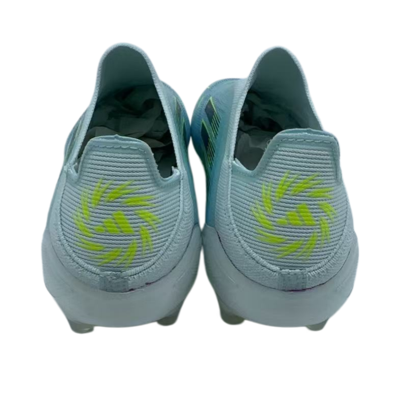 F50 without shoelace style fully knitted waterproof FG Football Shoes