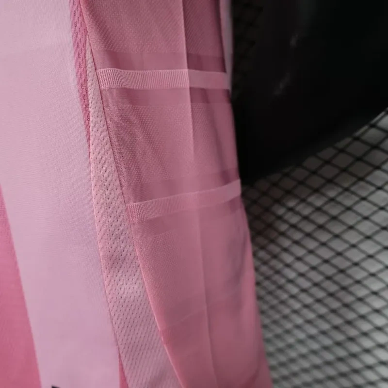 Inter Miami CF Home Pink Soccer Jersey Player Version Shirt 2025-26
