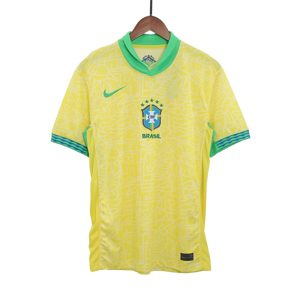 Brazil Home Jersey RODRYGO #10 VINI JR. #7 Copa America 2024