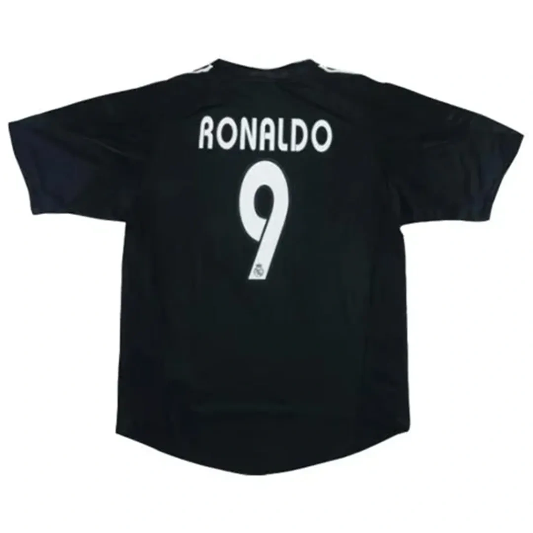 2004/05 Real Madrid Retro RONALDO #9 Away Jersey