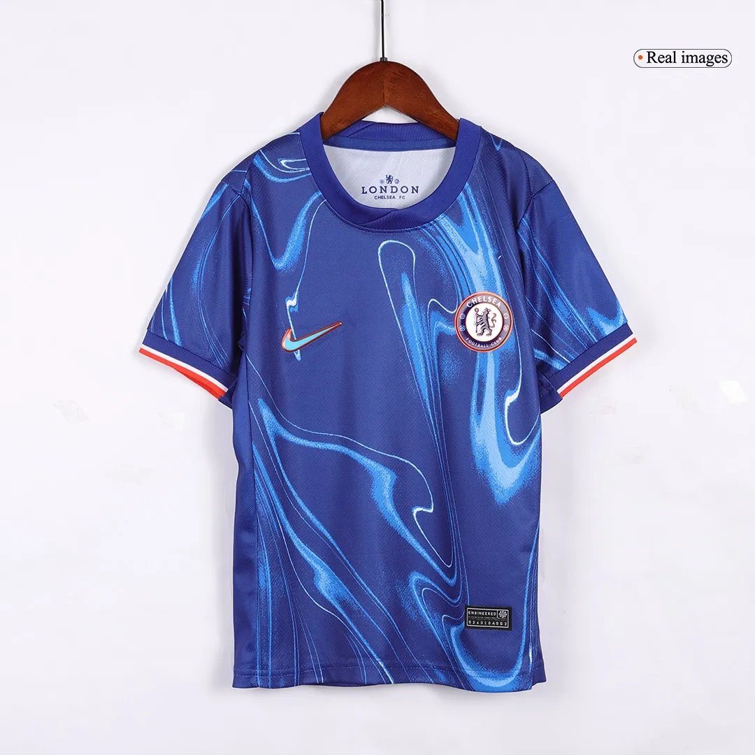 2024-25 Kids Chelsea Home Kits Jersey+Shorts