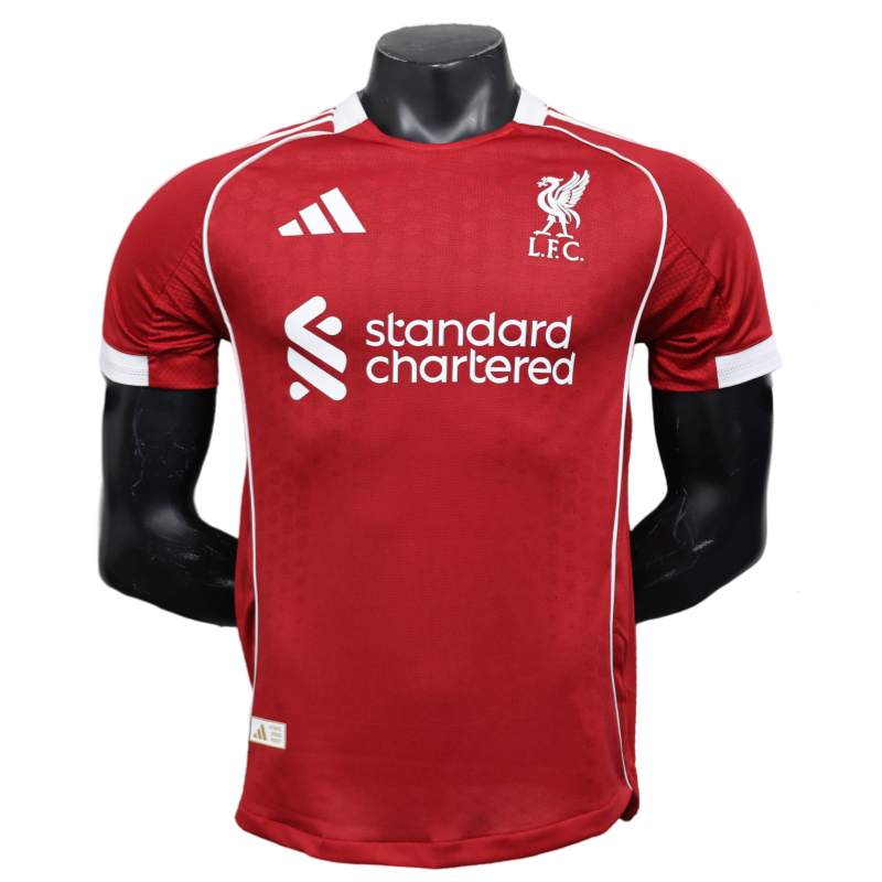 Liverpool Home Shirt Men's Football Jersey Player Version 25-26
