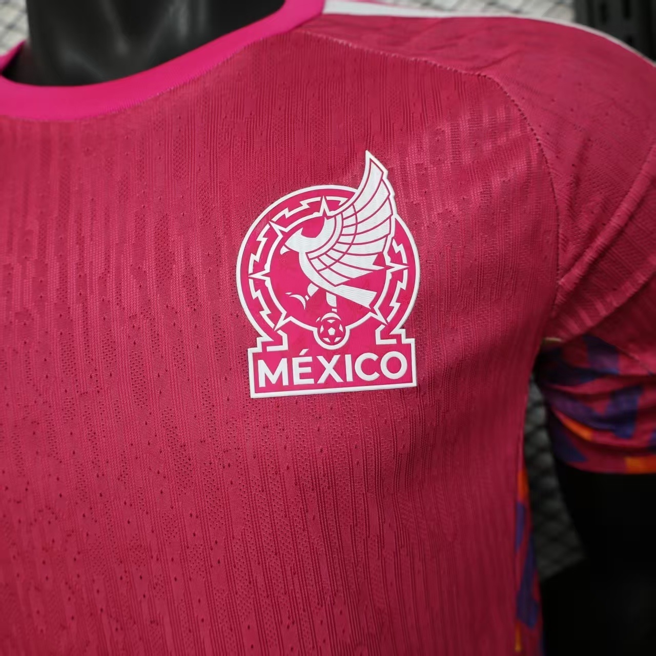 2026 Mexico pink Special Edition Training Uniform Football jersey Player edition