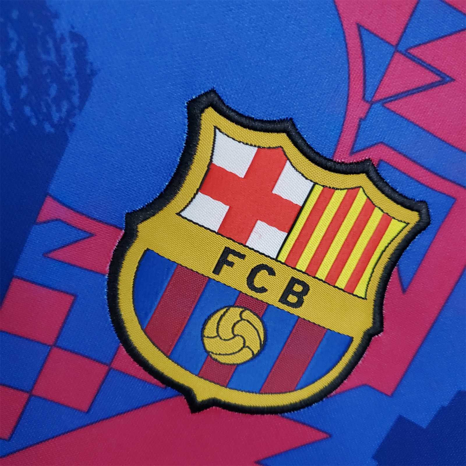 21-22 Barcelona away Retro football jersey