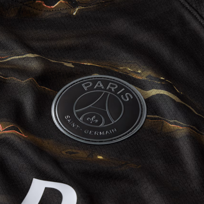 2025-26 PSG Jordan Night Edition 5th Away Long sleeves Football jersey Fan version