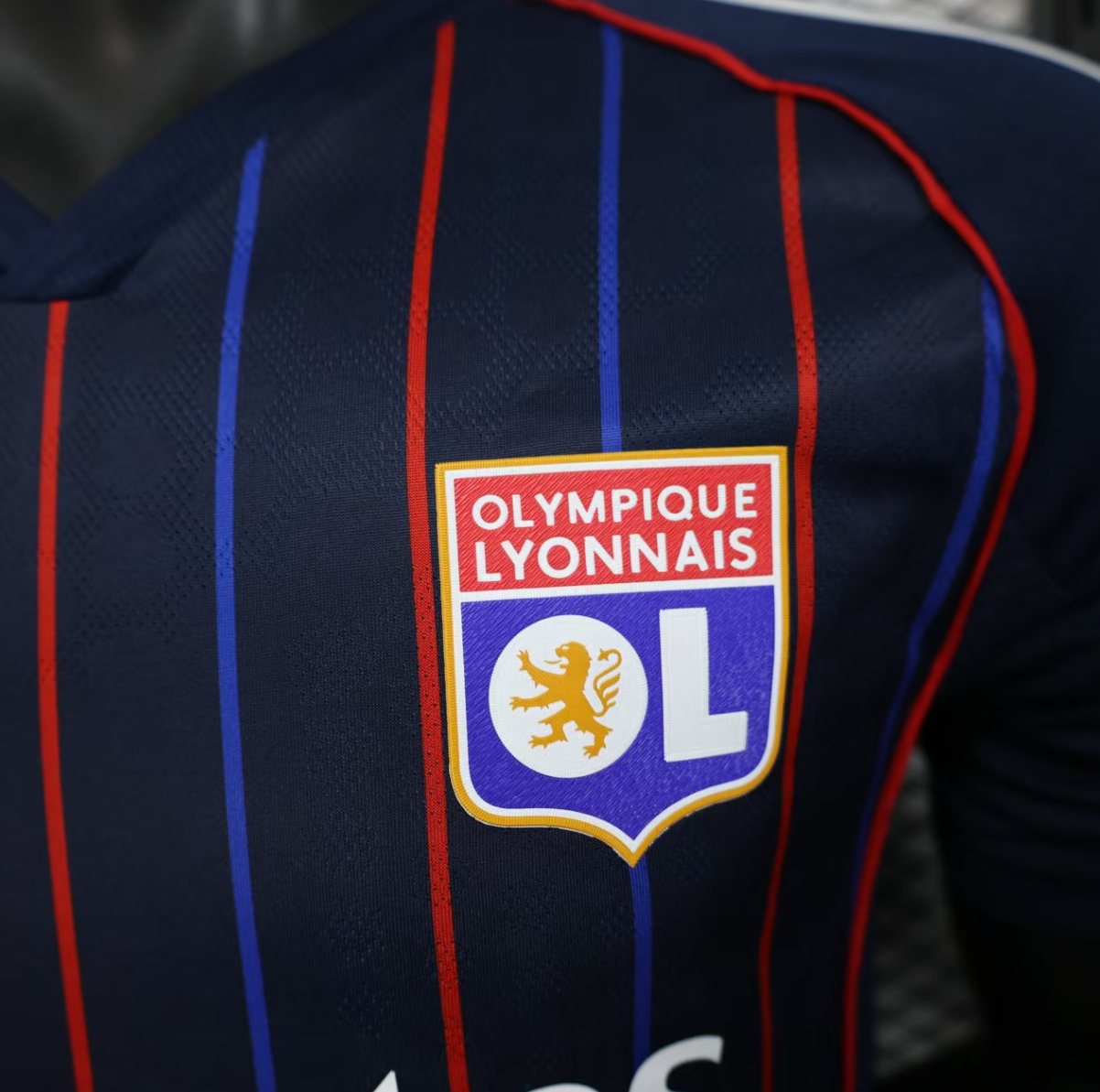 2025-26 olympique Lyonnais away football jersey - player version