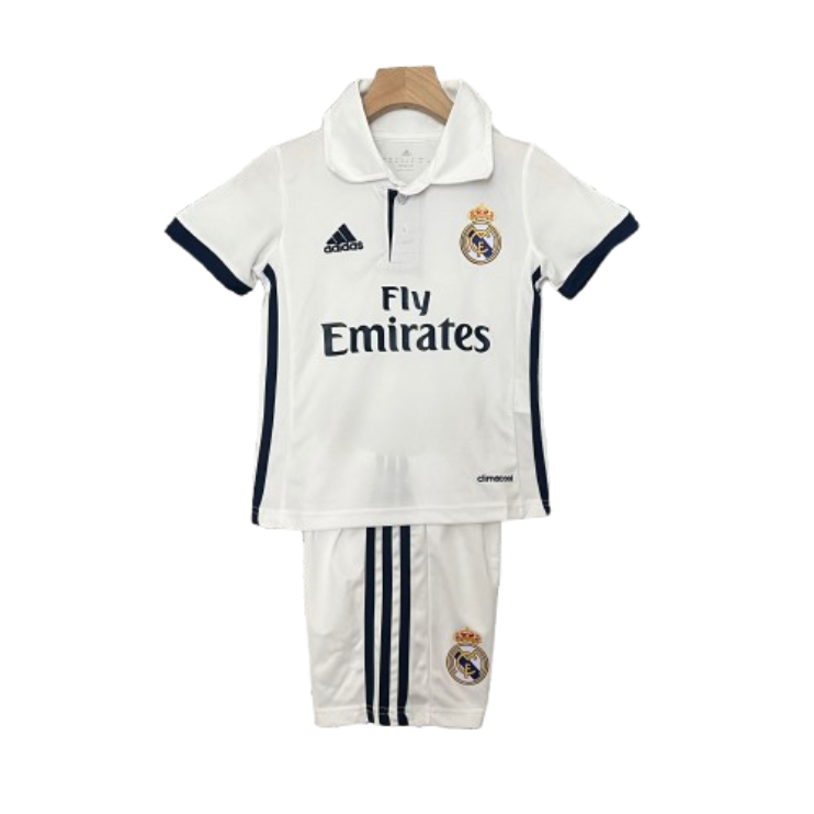 Real Madrid 16-17 Home Retro Kid Kits Jersey