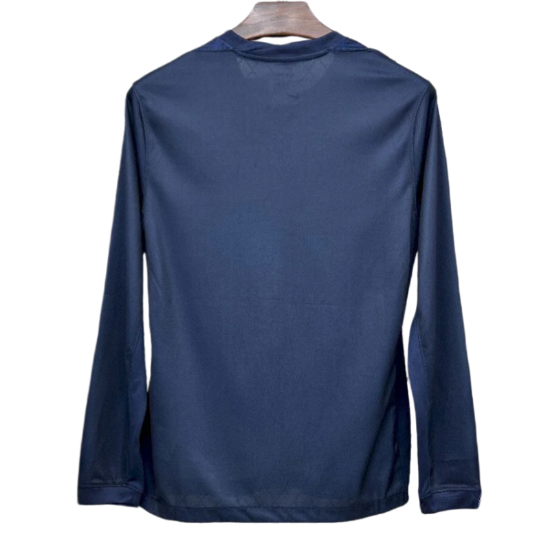 PSG Saint-Germain Home Long Sleeve Soccer Jersey 25-26 Fan Version