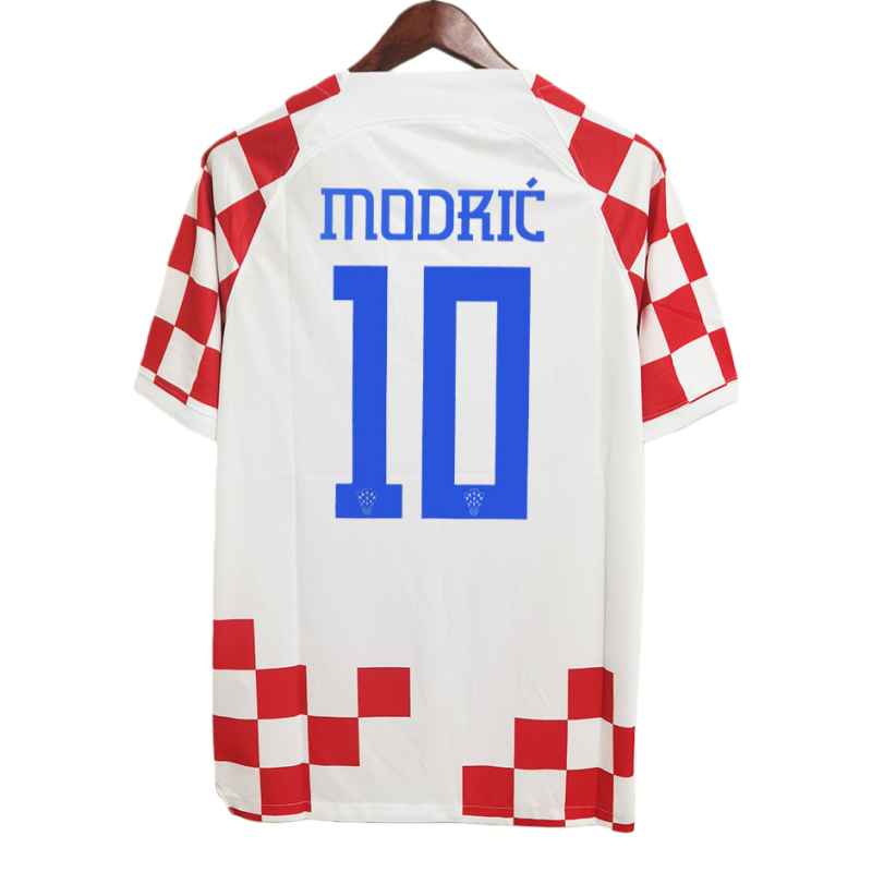 MODRlC #10 Croatia Retro Soccer jersey Home world cup 2022