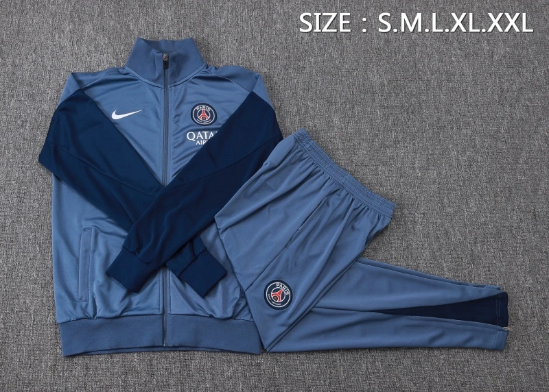 25-26 PSG Training Kit (jacket+Pants) Blue