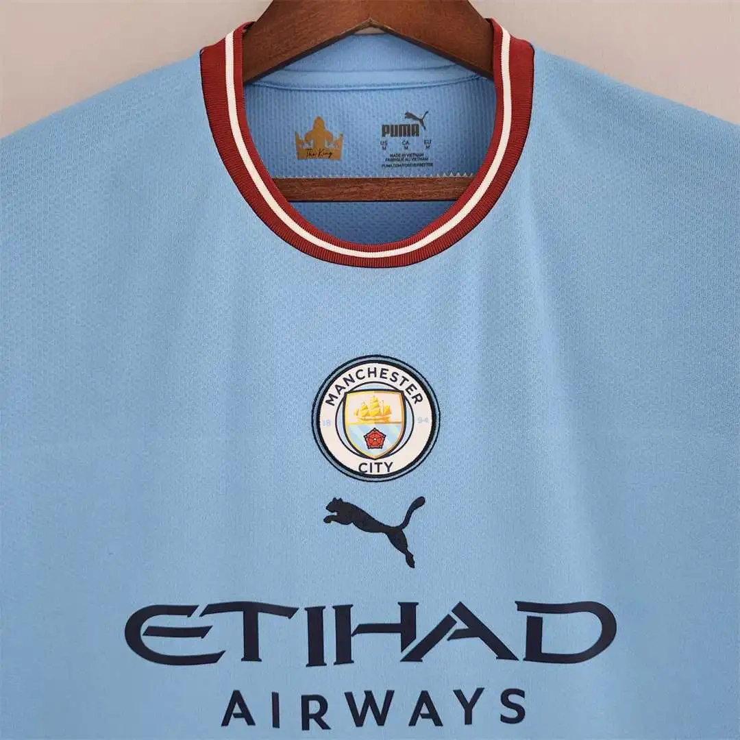 2022/23 Manchester City Home Jersey Replica