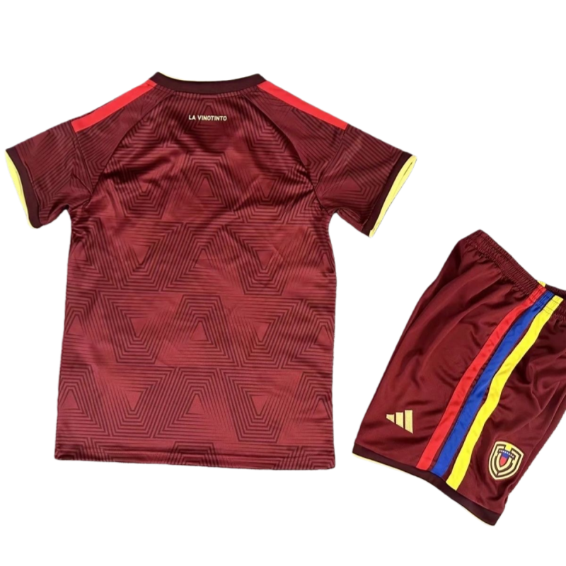 2026 Venezuela World Cup Home Kids Football jersey Kit Fan version