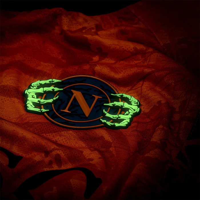 25-26 Napoli Halloween Orange Football Shirt Special Edition Match Shirt
