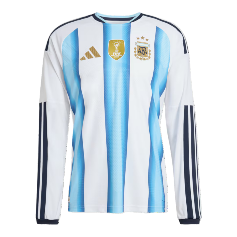 2026 Argentina World Cup Home  Long Sleeve Football jersey Fan edition
