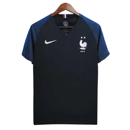 2018 France World Cup Champion 2 Stars Home Retro Jersey