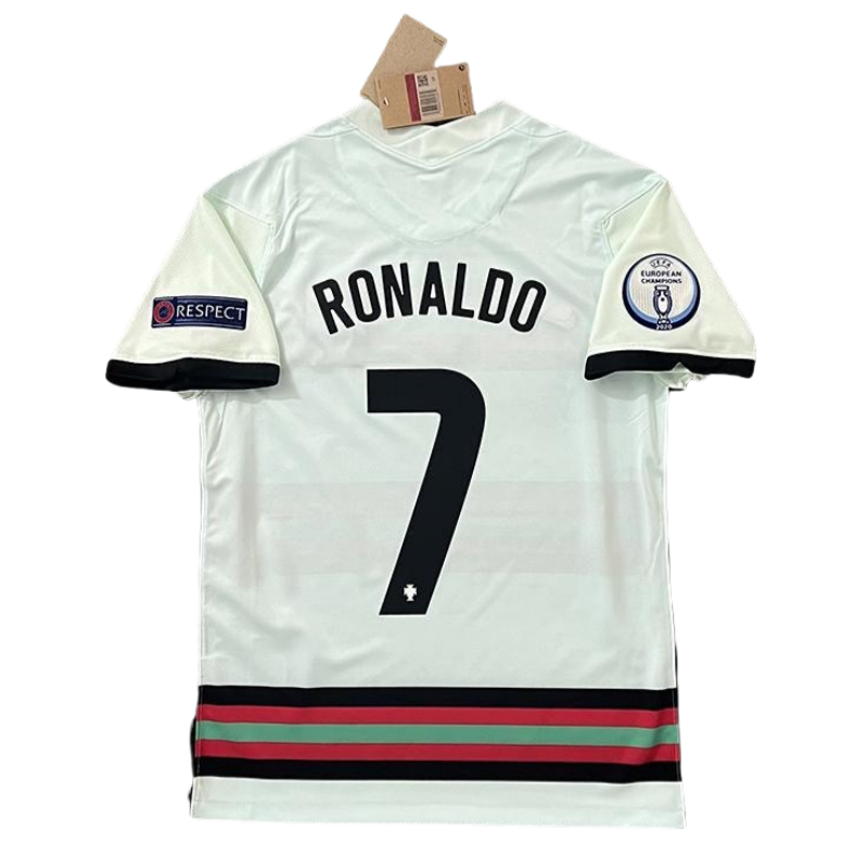 2021 Portugal Ronaldo Retro Football Shirt