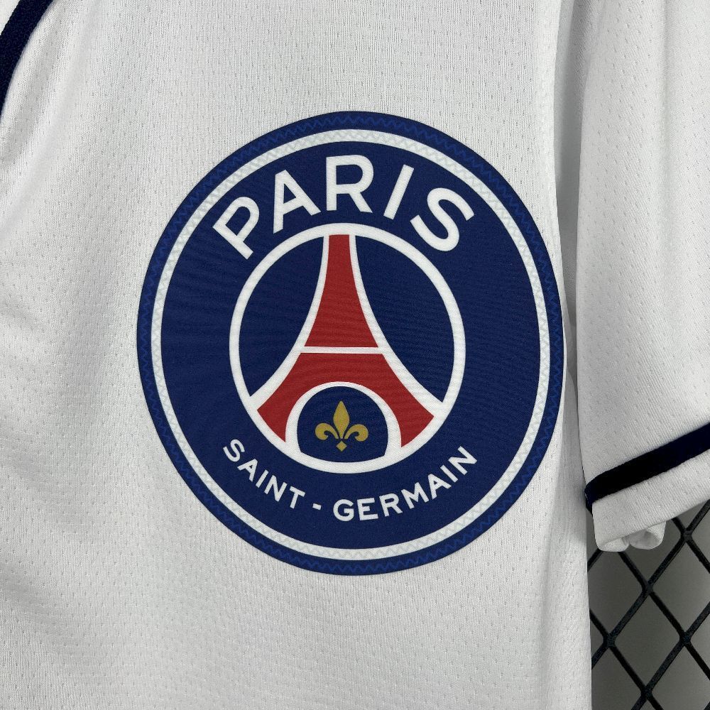 PSG White US Pack Baseball Uniform 2025-26