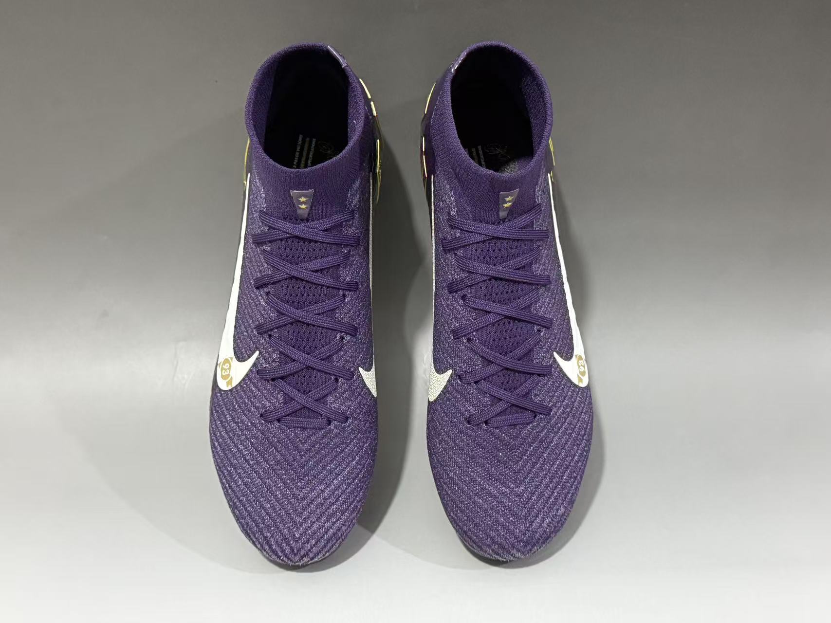 Assassin's 16th generation high top with built-in full air cushion waterproof knitted FG Football shoes