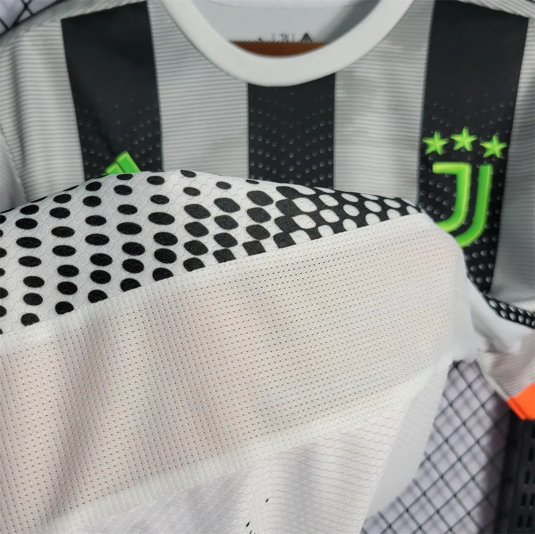 19-20  Retro Juventus X Palace Home Soccer Jerseys Shirt