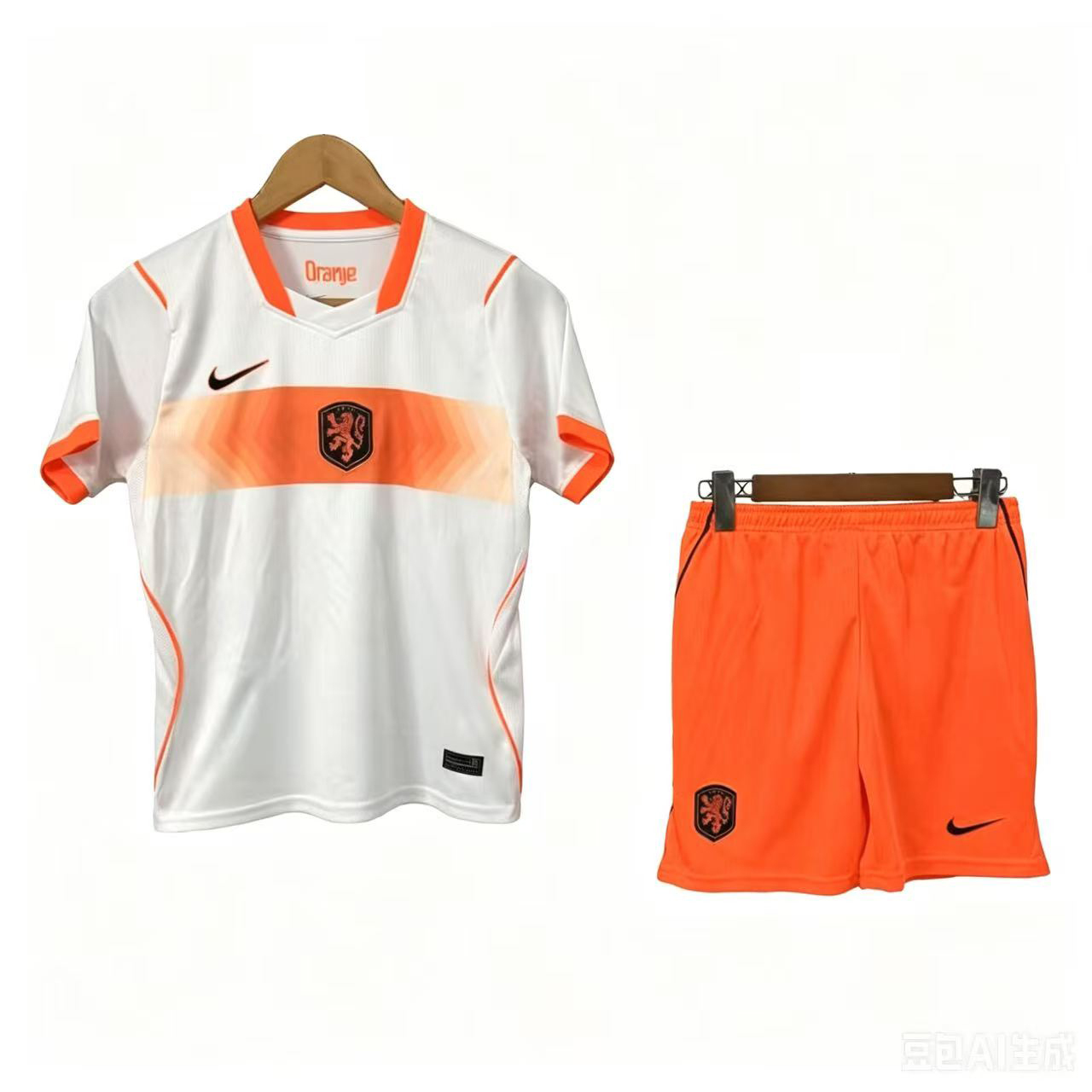 2026 World Cup Netherlands away children's football shirt set fan version 16-28