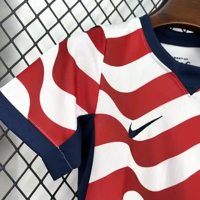 2026 World Cup USA Home Children's Football Shirt Set Fan Edition