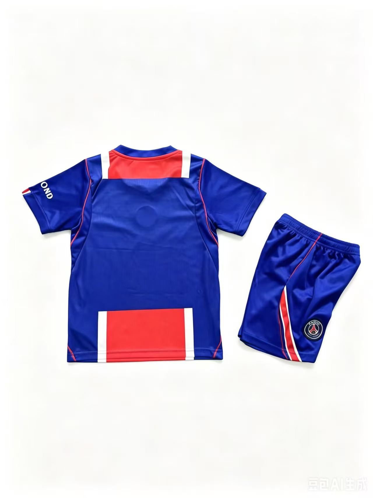 26-27 season Paris Saint Germain home children's football jersey set fan version
